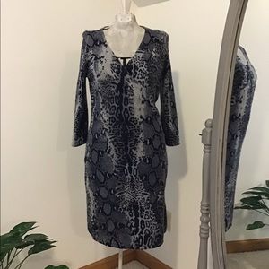 Newman Marcus Cashmere Sweater Knit Dres